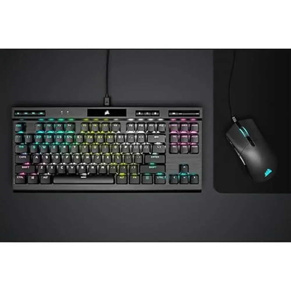 Corsair K70 RGB TKL Champion Series Tenkeyless Mechanical Gaming Keyboard